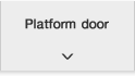 Platform door