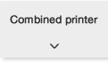 Combined printer
