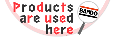 Bando products are used here