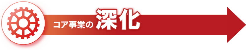 コア事業の深化