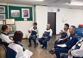 対話会のようす（加古川工場）